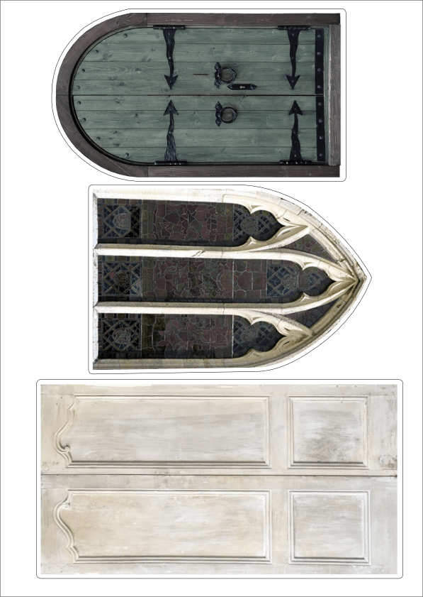 Craft Stickers Clear Vinyl Sticker Sheet for Journaling Stickers